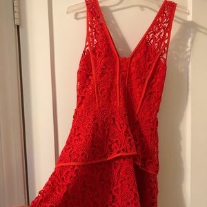 Adelyn Rae red dress